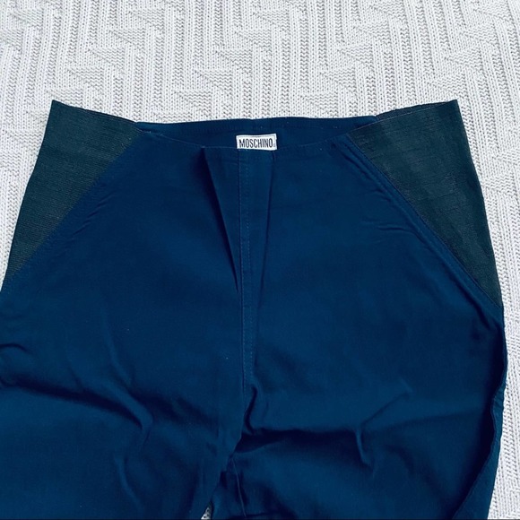 Moschino Jeans navy pull on dress pants - Picture 3 of 6